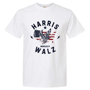 Harris Walz 2024 Kamala Rally Garment-Dyed Heavyweight T-Shirt