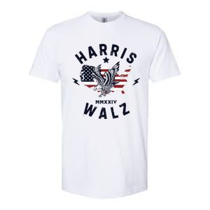 Harris Walz 2024 Kamala Rally Softstyle CVC T-Shirt