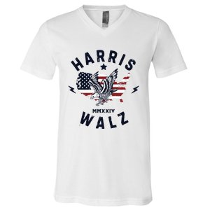 Harris Walz 2024 Kamala Rally V-Neck T-Shirt