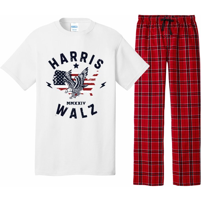 Harris Walz 2024 Kamala Rally Pajama Set