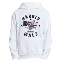 Harris Walz 2024 Kamala Rally Urban Pullover Hoodie