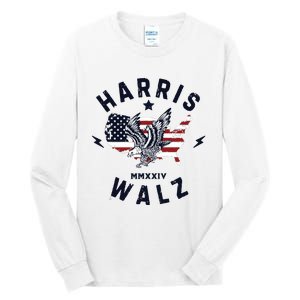 Harris Walz 2024 Kamala Rally Tall Long Sleeve T-Shirt