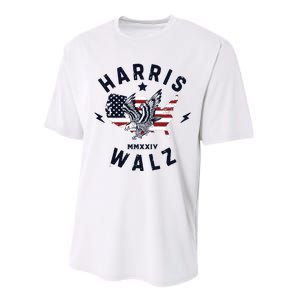 Harris Walz 2024 Kamala Rally Performance Sprint T-Shirt