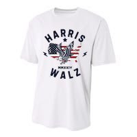 Harris Walz 2024 Kamala Rally Performance Sprint T-Shirt