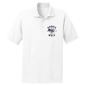 Harris Walz 2024 Kamala Rally PosiCharge RacerMesh Polo