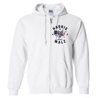 Harris Walz 2024 Kamala Rally Full Zip Hoodie