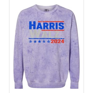 Harris Waltz 2024 Colorblast Crewneck Sweatshirt