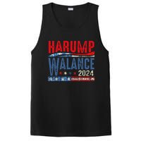 Harump Wallace 2024 Harris Trump Walz Vance Funny PosiCharge Competitor Tank