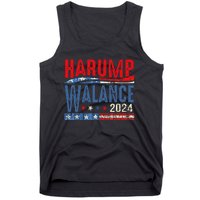 Harump Wallace 2024 Harris Trump Walz Vance Funny Tank Top