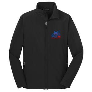 Harris Walz 2024 WeRe Not Going Back Vote Kamala Election Meaningful Gift Core Soft Shell Jacket