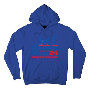 Harris Walz 2024 WeRe Not Going Back Vote Kamala Election Meaningful Gift Hoodie