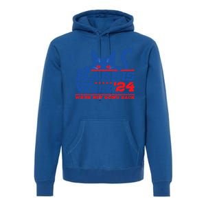 Harris Walz 2024 WeRe Not Going Back Vote Kamala Election Meaningful Gift Premium Hoodie