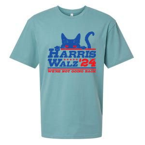 Harris Walz 2024 WeRe Not Going Back Vote Kamala Election Meaningful Gift Sueded Cloud Jersey T-Shirt