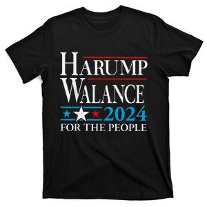 Harump Wallace 2024 Harris Trump Walz Vance Funny T-Shirt