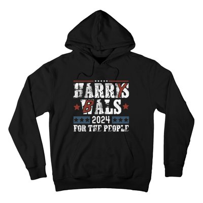 Harris Walz 24 Harry Balz 2024 Meme Democratics Vote Hoodie