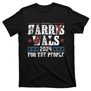 Harris Walz 24 Harry Balz 2024 Meme Democratics Vote T-Shirt