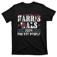 Harris Walz 24 Harry Balz 2024 Meme Democratics Vote T-Shirt