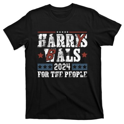 Harris Walz 24 Harry Balz 2024 Meme Democratics Vote T-Shirt