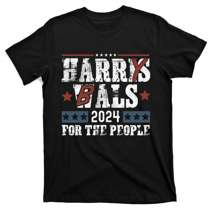 Harris Walz 24 Harry Balz 2024 Meme Democratics Vote T-Shirt