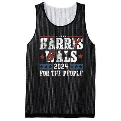 Harris Walz 24 Harry Balz 2024 Meme Democratics Vote Mesh Reversible Basketball Jersey Tank