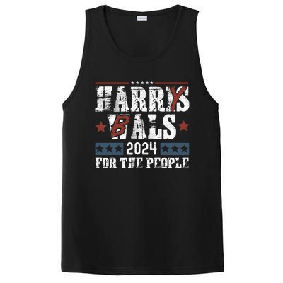 Harris Walz 24 Harry Balz 2024 Meme Democratics Vote PosiCharge Competitor Tank