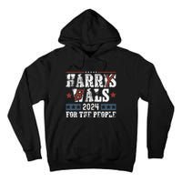 Harris Walz 24 Harry Balz 2024 Meme Democratics Vote Tall Hoodie