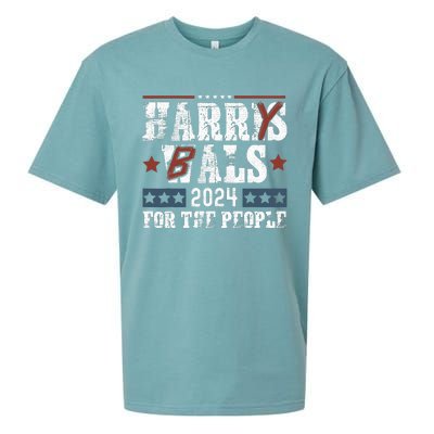 Harris Walz 24 Harry Balz 2024 Meme Democratics Vote Sueded Cloud Jersey T-Shirt