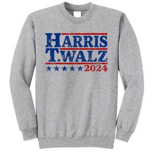 Harris Walz 2024 Funny Harris Walz Tall Sweatshirt