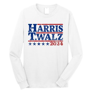 Harris Walz 2024 Funny Harris Walz Long Sleeve Shirt