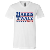 Harris Walz 2024 Funny Harris Walz V-Neck T-Shirt