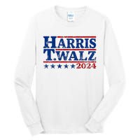 Harris Walz 2024 Funny Harris Walz Tall Long Sleeve T-Shirt