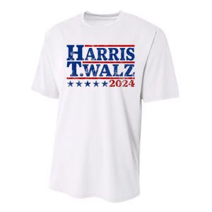 Harris Walz 2024 Funny Harris Walz Performance Sprint T-Shirt