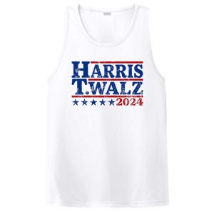 Harris Walz 2024 Funny Harris Walz PosiCharge Competitor Tank