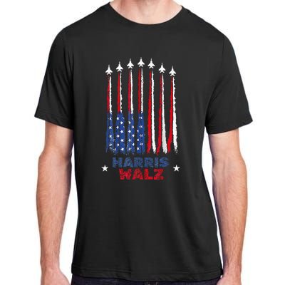 Harris Waltz 2024 Kamala Harris Vice President Retro Voting Adult ChromaSoft Performance T-Shirt