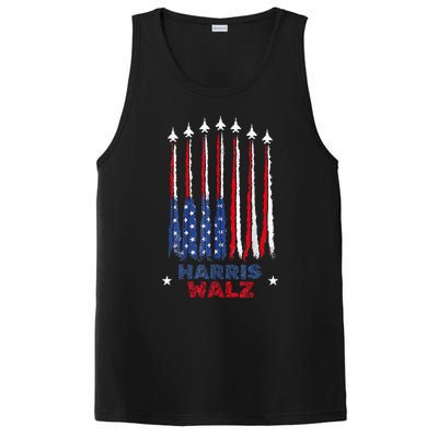 Harris Waltz 2024 Kamala Harris Vice President Retro Voting PosiCharge Competitor Tank