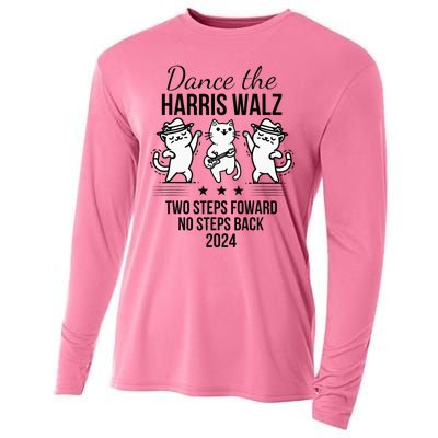 Harris Walz 2024 Waltz Dance 2 Steps Forward Cooling Performance Long Sleeve Crew