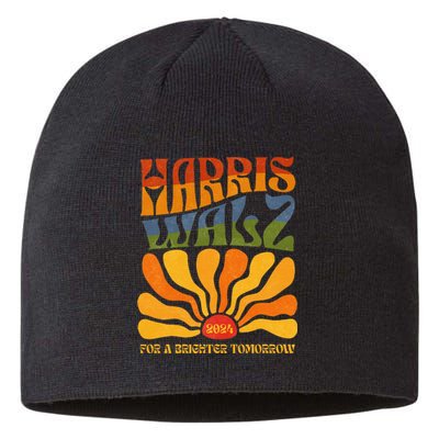 Harris Waltz 2024 For A Brighter Tomorrow Boho Aesthetic Sustainable Beanie