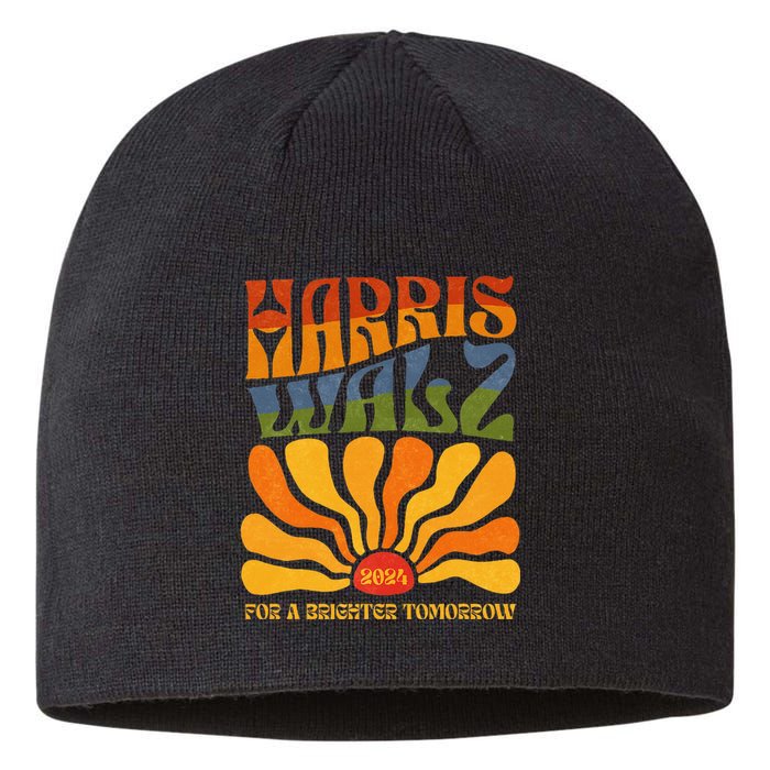 Harris Waltz 2024 For A Brighter Tomorrow Boho Aesthetic Sustainable Beanie