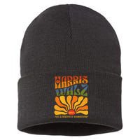 Harris Waltz 2024 For A Brighter Tomorrow Boho Aesthetic Sustainable Knit Beanie