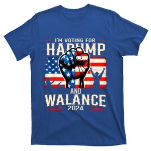 Harump Wallace 2024 Harris Trump Walz Vance T-Shirt