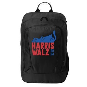 Harris Walz 2024 Cat Ladies For Kamala City Backpack