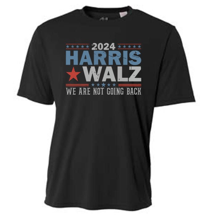 Harris Waltz 2024 Were Not Going Back Walz Kamala Harris Cooling Performance Crew T-Shirt