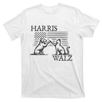 Harris Walz 2024 President American Flag Kamala Harris Waltz T-Shirt