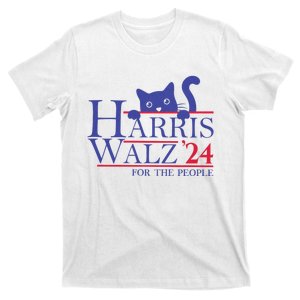 Harris Waltz 2024 For The People Funny Cat Lady Kamala 2024 T-Shirt