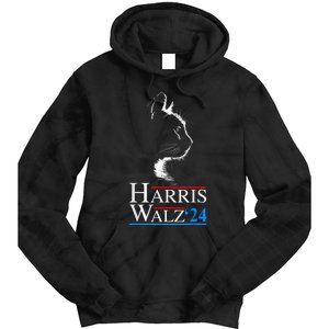 Harris Waltz 2024 Cat Election Kamala Harris Tim Walz 2024 Tie Dye Hoodie