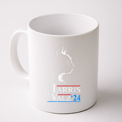 Harris Waltz 2024 Cat Election Kamala Harris Tim Walz 2024 Coffee Mug