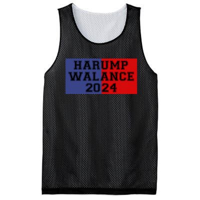 Harump Walance 2024 Harris Trump Walz Vance Funny 2024 Mesh Reversible Basketball Jersey Tank