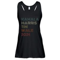 Harris Walz 2024 Kamala Harris Tim Walz Waltz Vintage Style Ladies Essential Flowy Tank