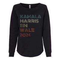 Harris Walz 2024 Kamala Harris Tim Walz Waltz Vintage Style Womens California Wash Sweatshirt