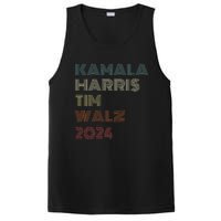 Harris Walz 2024 Kamala Harris Tim Walz Waltz Vintage Style PosiCharge Competitor Tank